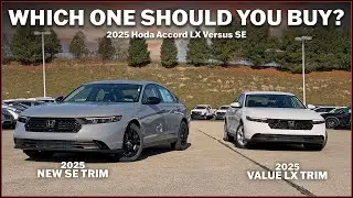 Стоит ли покупать комплектацию NEW SE? | Honda Accord LX 2025 года против SE | Сравнение