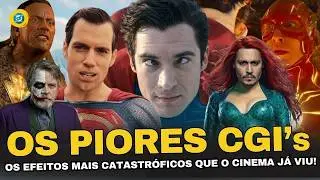 O Fim dos Efeitos Reais na DC! Por que os Efeitos da DC Parecem Piores que Filmes de 50 Anos Atrás?