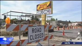 City of Spokane working on first phase of Sprague Avenue rebuild