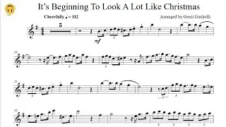 It’s Beginning To Look A Lot Like Christmas (Flute Solo with Piano Accompaniment/Sheets)