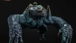 New pictures of Lingjihun&rsquo;s upcoming Leatherback action figure from their Pacific Rim line