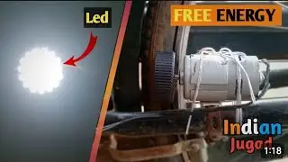 Free Energy Dc motor || free Energy generator with Dc Motor  || Free Energy 🔌 || @AkashCreative139 