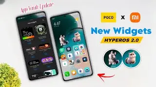New Pet's Widgets Available in App Vault Update | Xaiomi Hyperos 2.0 System Apps Update New Changes