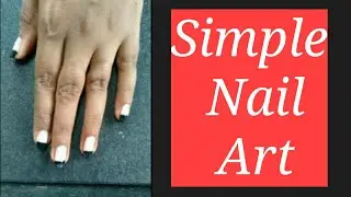 Simple Nail Art || Snoopa's Beauty World