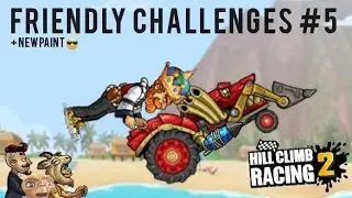 HCR2 Friendly Challenges #5 (ft. FuelFire, Notch, StarRacersYT and more...) + Tractor Wars rewards