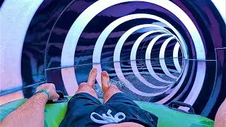 Serengeti Safari Bowl Waterslide at Kalahari Indoor Waterpark Poconos