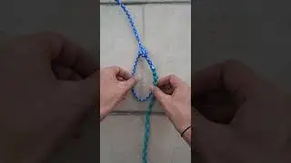 Becket Hitch  #abok #rope #knotting #hitchknot #nudos #diy #knottying #climbing #knotted #nots