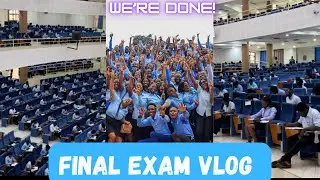 Finally Done With School!! |FINAL EXAM WEEK VLOG📝💙 *citation, photoshoot, interviews, memories*