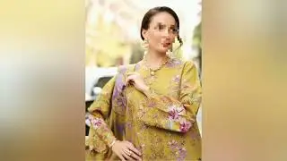 Design1|RANG RASIA Luxury Digital Print Airjet Lawn 90/88 | Patches Volume | Premium Lawn Collection
