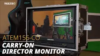 Film Gear | SEETEC ATEM156-CO 15.6'' Carry-on Broadcast Director Monitor for Filmmaker Videographyer