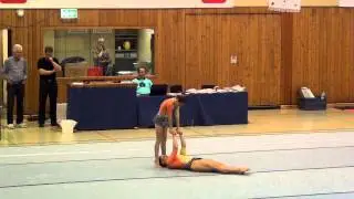 DM Jr Sr Aachen 2014   033   029   WP   Junior 1   Bal   GER   TKV Oberforstbach, Ricarda Breuer & L
