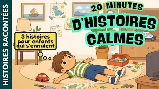 20 minutes d'histoires pour enfants qui s'ennuient (histoire racont&eacute;e / relaxation enfant)