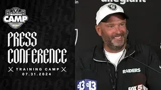 Coach Tom McMahon Presser - 7.31.24 | Raiders | NFL