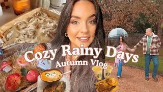 Cozy Rainy Autumn Days | Baking Cinnamon Rolls, Strictly Come Dancing, Lush, The Body Shop & Primark
