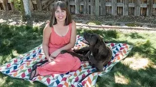 How to Sew a Covertible Picnic Blanket Tote