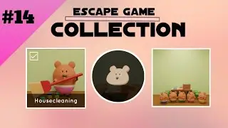 Escape Game Collection : House Cleaning🧹🧽 ( Let's keep a house clean )