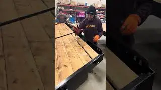 How We Install Deck Treated Wood on the Deckover Utility Trailer! 🛠️🚛