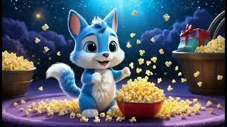 Chippy Choo and the Popcorn Planet | Fun Popcorn Adventure Song for Kids | Sweet Space Rhyme