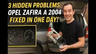 Opel Zafira A 2004 Full Repair | Door Lock, Dashboard Fix & Window Regulator Replacement