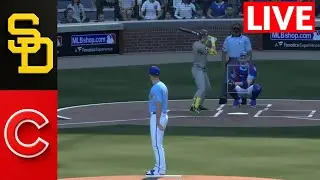 🔴 LIVE San Diego Padre vs Chicago Cubs | Oct 2nd WILD CARDS POSTSEASON|MLB THE SHOW 25 SIMULATION