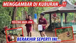 BECAUSE OF DRAWING ON THE GRAVE!!