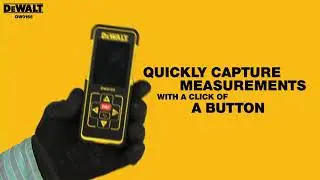 DEWALT Laser Distance Measurer I For Professional and Industrial Use