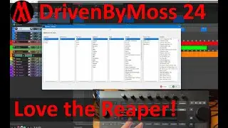 DrivenByMoss 24.x - Lot's of love for the (Cockos) Reaper!