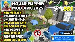 NEW UPDATE! HOUSE FLIPPER MOD APK V1.581 TERBARU 2025  - Unlimited Money & Coins Latest Version