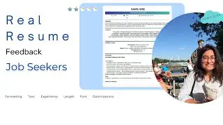 Real Resume Feedback | Part 1