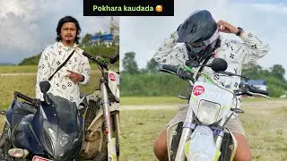 First time ride in Crossfire GR7 😁🥰#pokhara