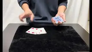 Red & Black Cards SWITCH Places! 🔴&spades;️😱