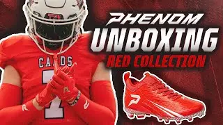 Red Gear Essentials | Stand Out on the Field With Phenom Elite's Football Gloves, Cleats, and more