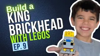Build a King Brickhead with Legos. - Ep 9 - by Brick Bricky