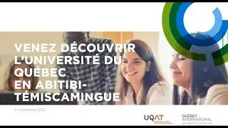 Webinaire - Universit&eacute; du Qu&eacute;bec en Abitibi-T&eacute;miscamingue