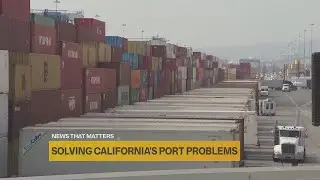 Newsom announces plan to ease cargo container issues at California ports