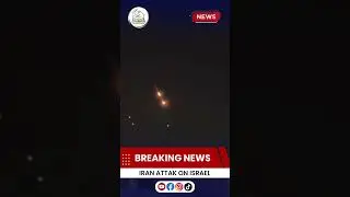 Iran Retaliates After Israeli Airstrike &ndash; Explosive Missile Attack Caught on Camera
