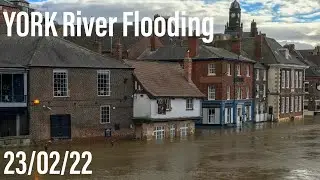 York River Flooding on 23/02/22