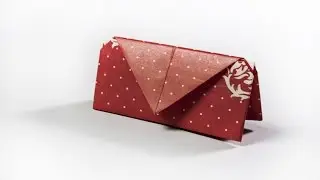 How to make a paper wallet | Origami wallet | Easy origami
