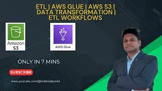 ETL | AWS Glue Data Transformation using S3 + ETL workflows | Day-18 #aws #cloudcomputing