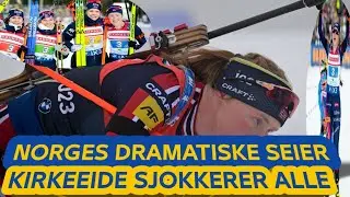 Norges Utrolige Kvinnestafett i Ruhpolding – Maren Kirkeeide Stjeler Showet.