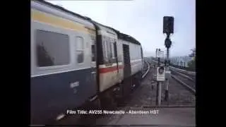 HSTs at Berwick-upon-Tweed in May 1988