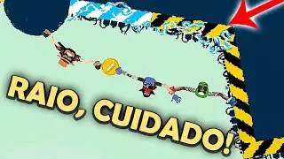 CUIDADO PARA NÃO MORRER PRO RAIO - HEAVE HO