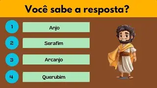 Bom de Bíblia. Perguntas Bíblicas para testar seus conhecimentos.