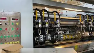 how to operate corrugation line slitter scorer machine 2