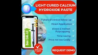 Light Cured Calcium Hydroxide Paste is the best for Direct and Indirect pulp capping.
