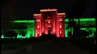 Light Show at Arts College | Osmania University