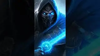 Asked Ai to draw Sub Zero #shorts #subscribe #aiart