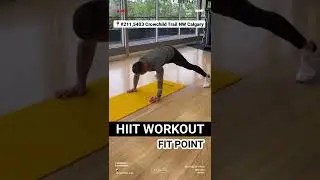 #FITPOINT #HIITWorkout #Canada #Calgary #Alberta #AB #yyc #캘거리 #알버타 #卡尔加里 #shorts