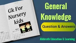 GK Question and Answers for Nursery Kids /30 Easy General Knowledge Question for kids /#kids_gk
