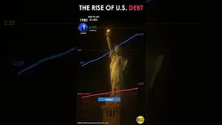 The Rise of US Debt 🇺🇸 #usa #data #debt